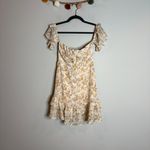 Cider  Floral Corset Ruffle Hem dress Photo 4