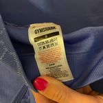 Gymshark Blue Animal Print Gym Shark High Neck Sports Bra Photo 4