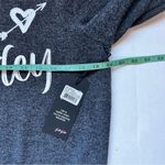 Wildfox  Hello Lovely Grey Baggy Beach Sweatshirt Size Small NWT Photo 4