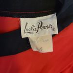 Leslie Pomer Vintage Long Maxi Dress Pleated Skirt Long Sleeve Made in USA Red Size undefined Photo 5