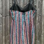 Lovers + Friends  Sequin Double Spaghetti Strap Mini Dress Multicolor Size Large Photo 1