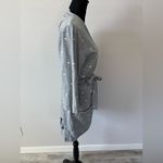 PINK Victoria Secret " I only Sleep In Pink" Grey and White DogRobe Extra Small Gray Size XS Photo 9