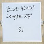 Multiples Ladies L Black & White Paisley Beaded Collar Blouse Top 3/4 Sleeve Photo 10