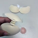 None Invisible Adhesive Strapless Bras Set Photo 4