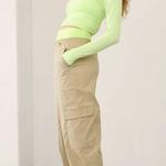 Athleta Cascade Poplin Cargo Pant Oak Small #463948 NEW Photo 1