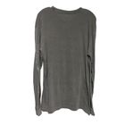 AC/DC Graphic Long-Sleeve Band Tee Rock Music Flame Design Gray L Photo 6