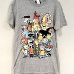 Cartoon Network 2018 Cartoon‎ Network Tshirt Women's Small Gray Short Sleeve Cotton Blend NWT Photo 0