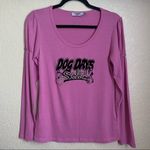 Moschino  jeans  long sleeve shirt rhinestone dog days sale‎ Photo 0