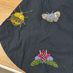 Anthropologie  Maeve Embellished Beaded Butterfly Insects Button Up Shirt Photo 4