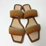 Alexandre Birman Orange and Tan Sandals with Woven Design size 40 Photo 8