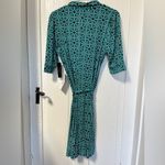Laundry by Shelli Segal NWT Laundry Blue Mutli geometric collared dresss with detachablee belt size 10 Photo 3
