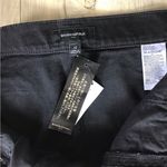 Banana Republic  Denim Mini Skirt Women Size 12 Black Pockets Casual Cargo NWT Photo 3
