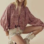 Free People Rosalina Floral Jacket Photo 13