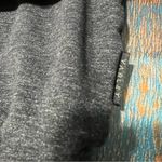 Varley  Miller Half Zip-Up Sweatshirt Medium Marl black gray Fold over collar Photo 7