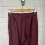Babaton Aritzia Maroon Cropped Trouser Pants Photo 10