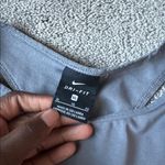 Nike  Pro Gray Intertwist Cross Over Crop Tank Top SIZE XL Photo 3