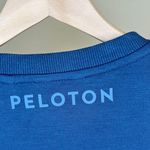 Peloton Navy Blue ELEVATE Pocket Crewneck Pullover Sweatshirt Womens Small soft Photo 8
