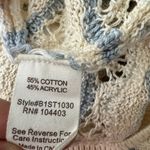 Blu Pepper Blu Pepper The Rexford Ruffle Open Knit Sweater Size S Photo 7