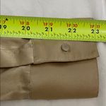 Antonio Melani  Gold Silk Button Up Tie Front Blouse Top Womens Size XS Photo 4