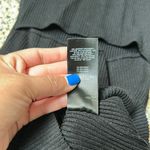 Wilfred Aritzia Free Knit Cut Out Mini Ribbed Dress Black Knit Women’s Small Photo 8