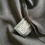 Misook  Black Poppy Red White Crochet Trim 3/4 Sleeve Cardigan Jacket Size Large Photo 7