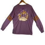 Disney Our Universe The Muses Long Sleeve Purple Graphic Tee Women's Size L Photo 1
