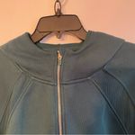 Danskin  Hooded Mixed Rib Cozy 1/2 Zip Women’s XL Dark Green Kangaroo Pocket Photo 11