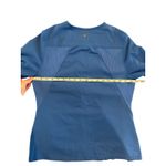 Grey’s Anatomy Barco Women’s Scrub Jacket Blue Zip Front Stretch Size S GRSW873 Photo 13