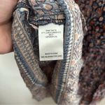 Daniel Rainn Tank Top Blouse Print Keyhole Neutral Boho Business Casual Photo 7