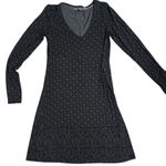 Athleta  gray v-neck long sleeve stretchy dress size XXS Photo 0