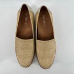 Vionic  Women 6.5 WIDE Kensley Slip‎ On Loafer Natural Raffia Bohemian Arch NWB Photo 3