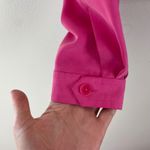 Ralph Lauren Lauren ‎ Women's S Pink 100% Silk Jacket Full Zip Lightweight Spring Photo 5