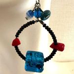 Handmade Boho Earrings w/ Murano Photo 2