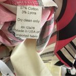 Dazzelle Sleeveless Straight Dress Abstract Design V Neck Lined Women’s 6 Pink Photo 6