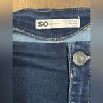 SO  Blue Flare Wide Leg Jeans Photo 7