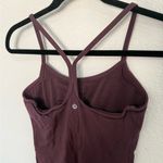 Lululemon  Power Y Tank *Luon Light Arctic Plum Mauve Size 6 Photo 4