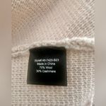 Jenni Kayne Cooper Cashmere Cardigan Warm Ivory Size Small White Photo 7