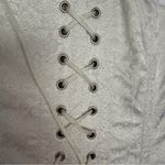 Source Unknown Elegant White Lace-Up Corset Size 36 NWT Photo 2