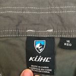 Kuhl  Kendra Hiking Pant Sz. 14R Carbon Grey Cotton Blend Outdoors Straight Leg Photo 4