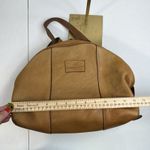 Patricia Nash  Ravi Satchel Bag Slouchy Distressed Brown Leather Chapel Large Photo 13