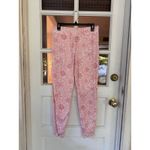 Cynthia Rowley Pajama Set Women's Medium Long Sleeve Pink Floral Drawstring Photo 6