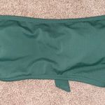 Xhilaration Bikini Green Bandeau Top Size M Photo 0