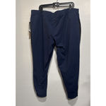 Avia Crop Jogger Pants Activewear Drawstring Semi Fitted Womens XXL (20) Blue Photo 2