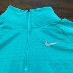 Nike  Quarter Zip Top Women’s Medium Blue Running Long Sleeve Photo 1