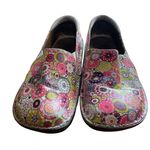 Alegria Womens Size 39 Multicolor Floral Slip On Clog Comfort Nurse Shoes Loafer Photo 2