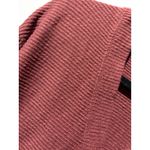 Evereve  Ribbed V Neck Dolman Sleeve Pullover Sweater Burgundy XS Photo 3