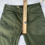 Pilcro  Anthropologie The Wanderer Olive Green‎ Utility Style Crop Pants Size 25 Photo 4