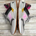 New Balance Shoes Sz 9.5 Gray Pink WS997 JGB Athletic Sneaker EUC Running Gym Photo 2