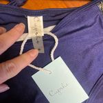 Cupshe -  Blue Bandeau Bikini with High-Waisted Photo 2