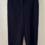 NWT J.Crew Pinstripe Wool Trousers Size 12‎ Blue Photo 0